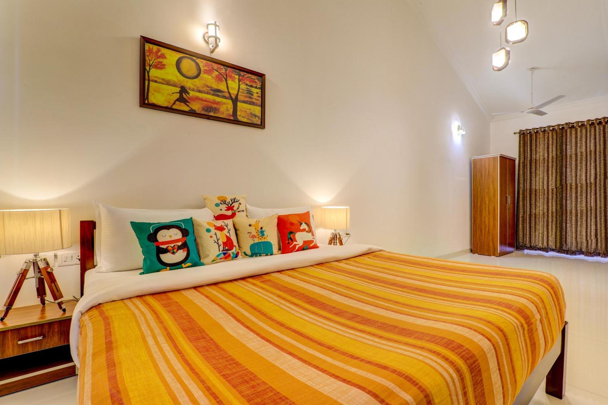 Ludo Private Pool Villa, Wifi-Caretaker-Parking, North Goa باغا المظهر الخارجي الصورة